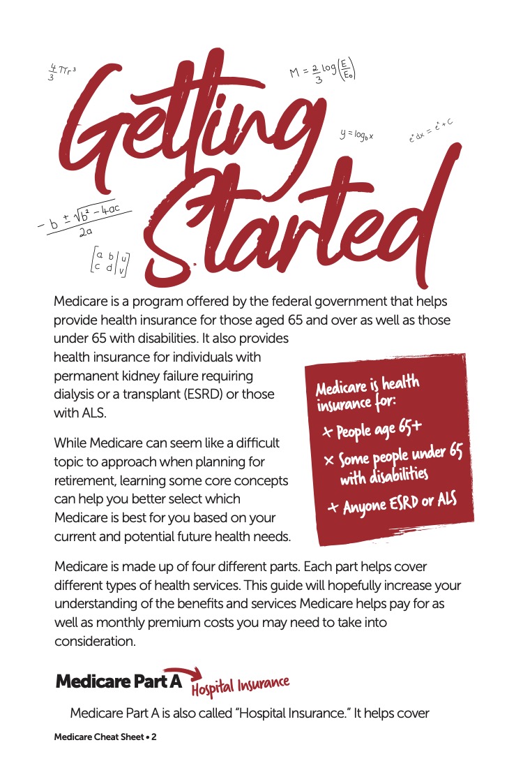 Medicare Cheat Sheet Capital Financial